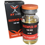 Mastaplex 100 - Masteron 10 ml / 100 mg.   XT LABS Original - Excelente para el aumento en la densidad del msculo y dureza con un efecto anablico moderado